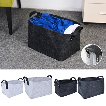 

Junejour Sundries Storage Big Capacity Basket Bedroom Laundry Basket Underwear Clothes Living Room Toy Storage Makeup Organizer