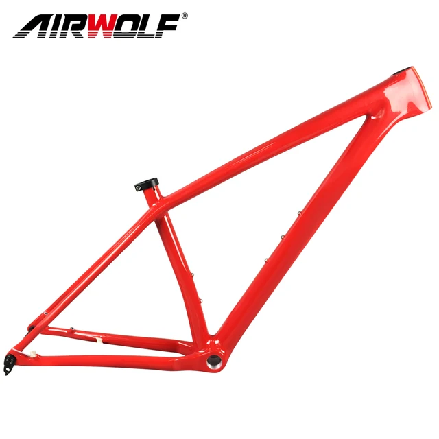 29ER BOOST Light XC MTB Carbon Frame With Seatpost Carbon Mountain Frame 29 T1000 BSA Carbon Mtb Frame S M L Bicycle Frameset Red 3