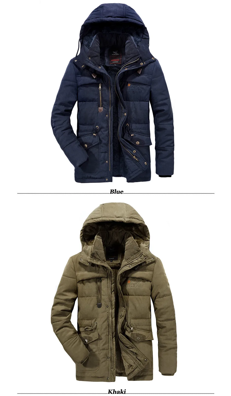 Мужская зимняя куртка, Толстая Повседневная Верхняя одежда, мужские куртки с меховым воротником, ветрозащитные водонепроницаемые парки, новое бархатное теплое пальто, Прямая поставка