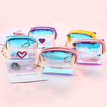 

Cute Korean Wallet Women Aesthetic Minimalist Coin Holder Zipper Wallet Women Colorful Unique Carteira Feminina Purse DE60NQB