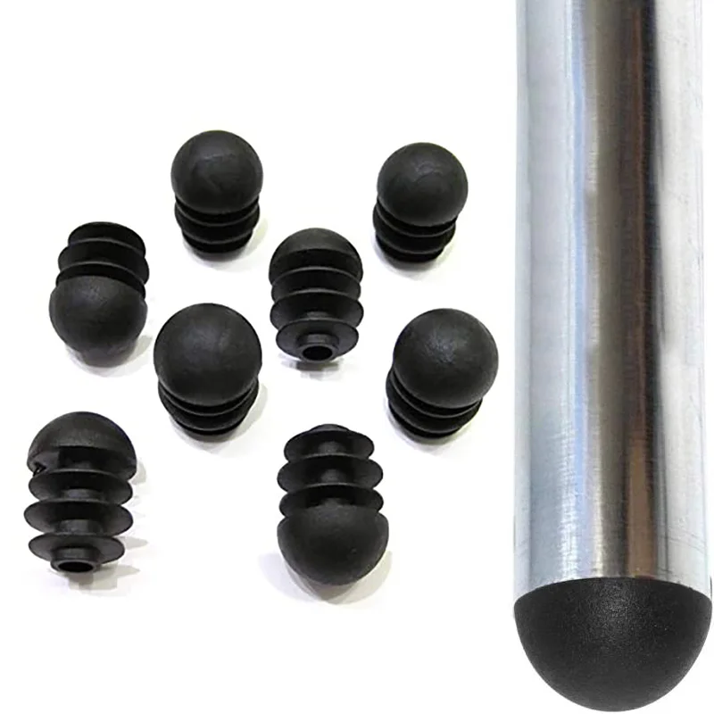 Tube Insert Plug Table Chair Leg End Caps Furniture Feet Round Pipe Tubing End Cap Dust Cover Blanking Bung Floor Protector pipe end cap