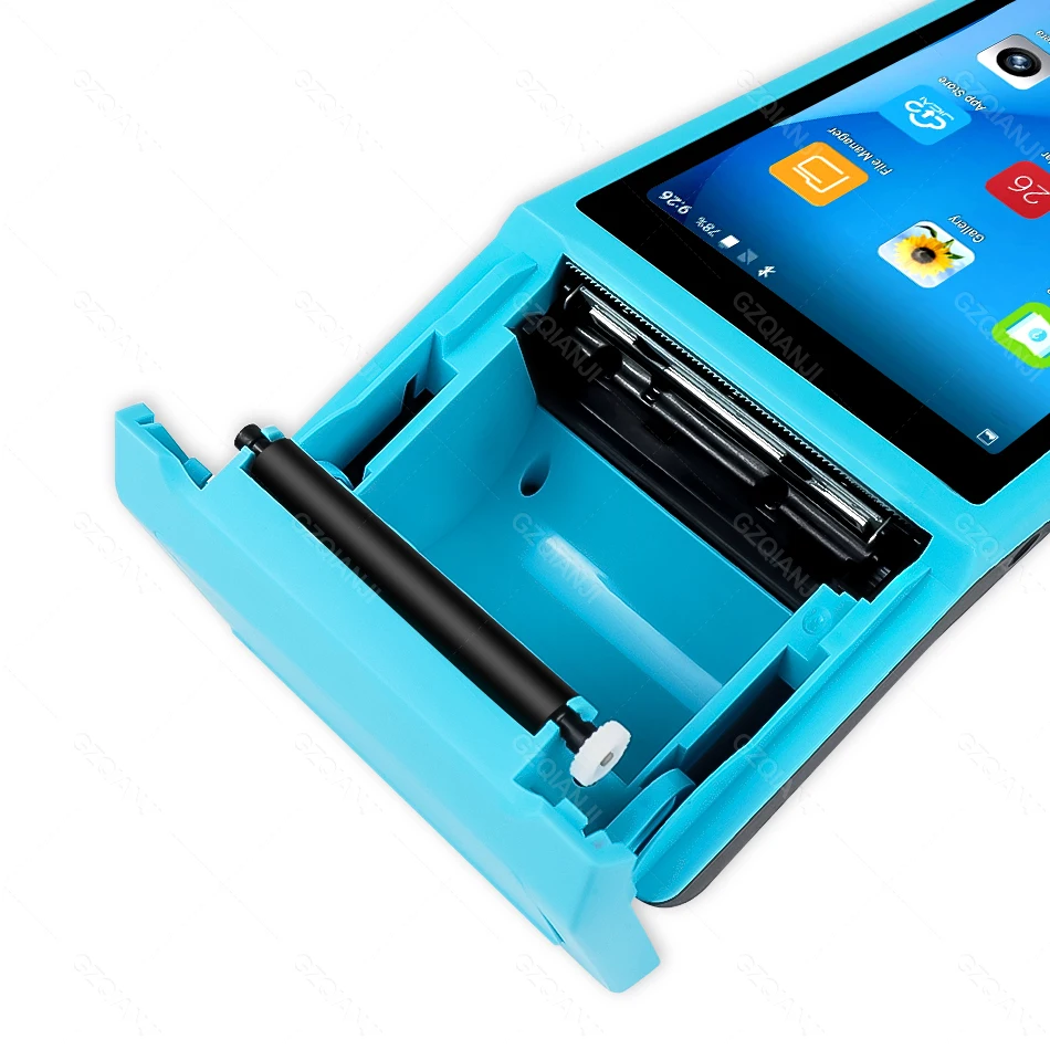 V1 Android POS терминал принтер PDA Беспроводная система Bluetooth и Wifi с встроенным