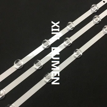 

XIN LUMEN3 PCS(2*A,1*B) 32" LED strip SSC POLA2.0 32 REV 0.2 A/B type 6 LEDs 7 LEDs 591mm