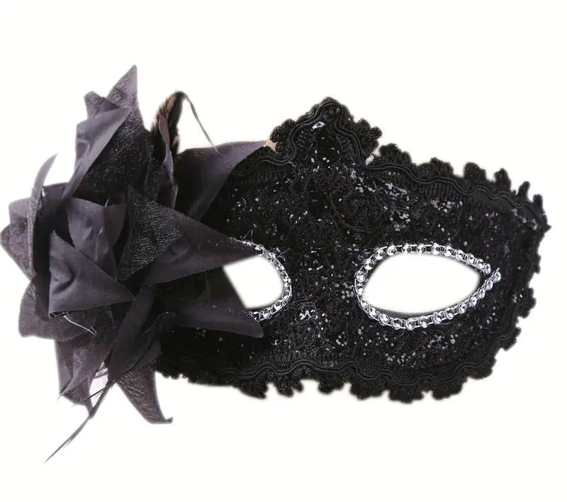 Хэллоуин Шар для макияжа вечерние аксессуары фигурка одевания половина уход за кожей лица кромкой кожа Лили маска принцессы маска