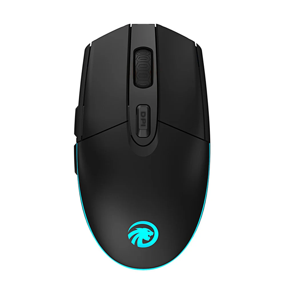 New Universal Colorful Light 2.4GHz with adjustable DPI of 800/1200/1600 6 Keys Wireless Optical Mouse for Notebook Computer PC