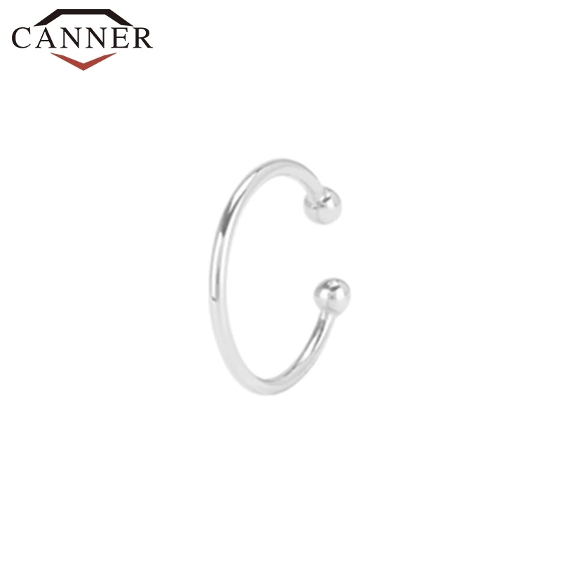 style 1 silver 925 пробы Серебряная Ушная манжета для женщин 1 шт. очаровательный циркониевый зажим на сережках золотые серьги без пирсинга серьги ювелирные изделия - Окраска металла: style 1 silver