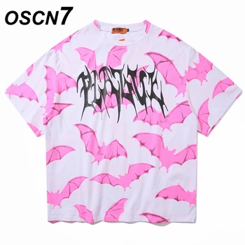 

OSCN7 Graphics Print Men's T-Shirts 2020 Funny Short Sleeve Tshirts Summer Hip Hop Casual Fashion Women Top Tee Streetwear C02
