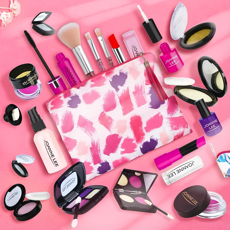 Kids Toys Simulation Cosmetics Set Pretend Play Makeup Toys for Girls Play House Simulation Make up Educational Toys Gifts 3