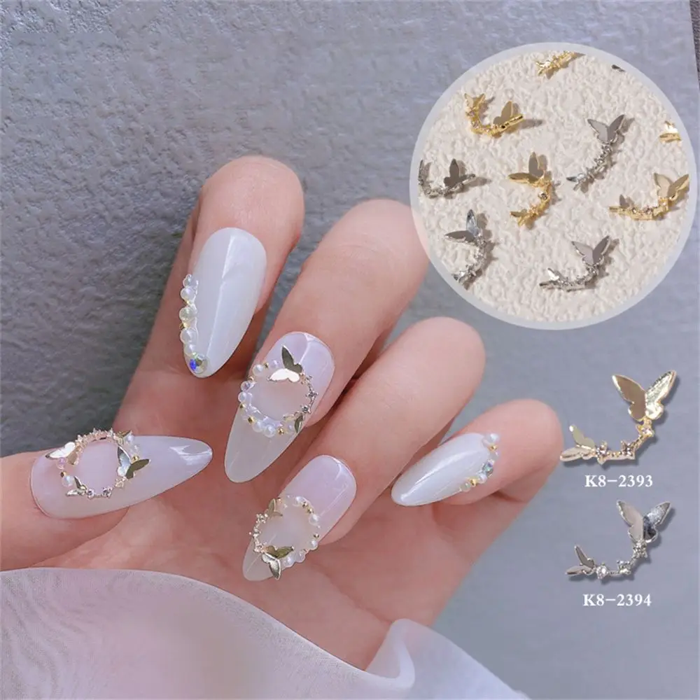 3D Butterfly Fairy Nail Art Decorations Nail Ornaments Nail Art Rhinestones Nail  Art Accessories Craft|Rhinestones & Decorations| - AliExpress