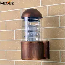 Открытый водонепроницаемый настенный светильник, современная простая прикроватная ванная комната балкон коридор открытый настенный светильник, HDS-20-3/4