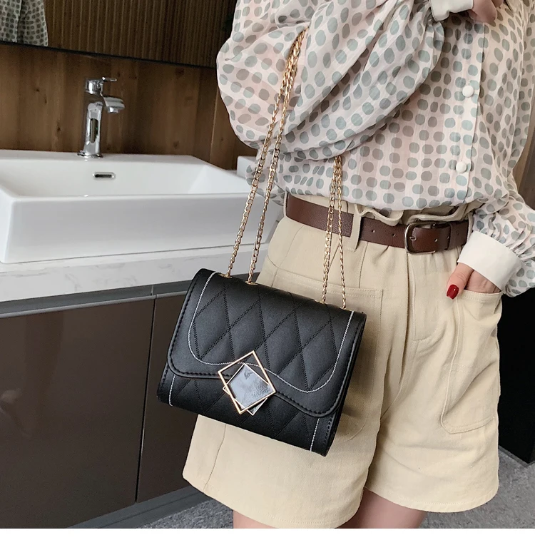 Модные женские брендовые дизайнерские маленькие квадратные плечевой мешок прозрачный полиуретановый комбинированный Материал сумки-мессенджеры новые женские сумки