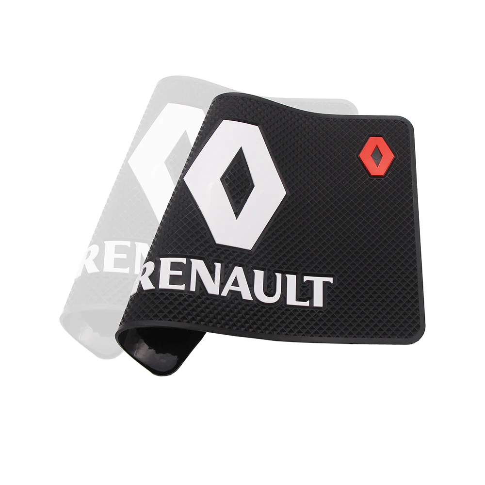 

3D Car Anti Slip Mat Phone Mat Case non-slip Pad Mat For Renault Megane 2 3 Duster Logan Clio 2 Captur Car Styling Anti-Slip Mat