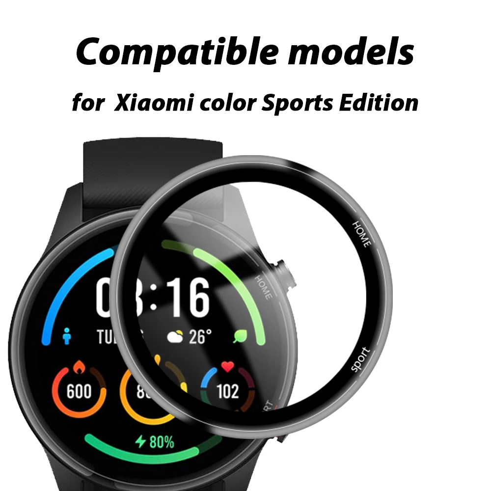 20D Curved Soft ฟิล์มกันรอยสำหรับ Xiaomi Mi Color Sports Edition