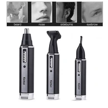 3 в 1 Электрический триммер для носа и ушей, триммер для бровей, моющийся перезаряжаемый триммер для носа и ушной триммер, инструменты для личной гигиены для мужчин и женщин
