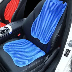 Cooling Gel Car Seat Cover for Front Seat with Comfortable Massage Gel  Bumps(Black)