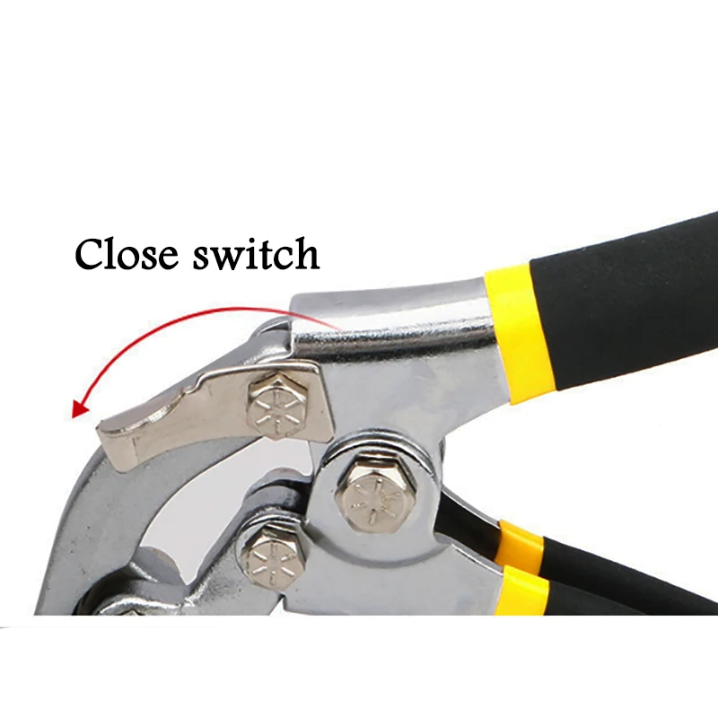 Sheet Metal Bending Pliers Hand Seamer Wide Jaw Straight 80mm/Elbow 80mm/Straight 150mm Tools For Welding Clamps Pliers Tools