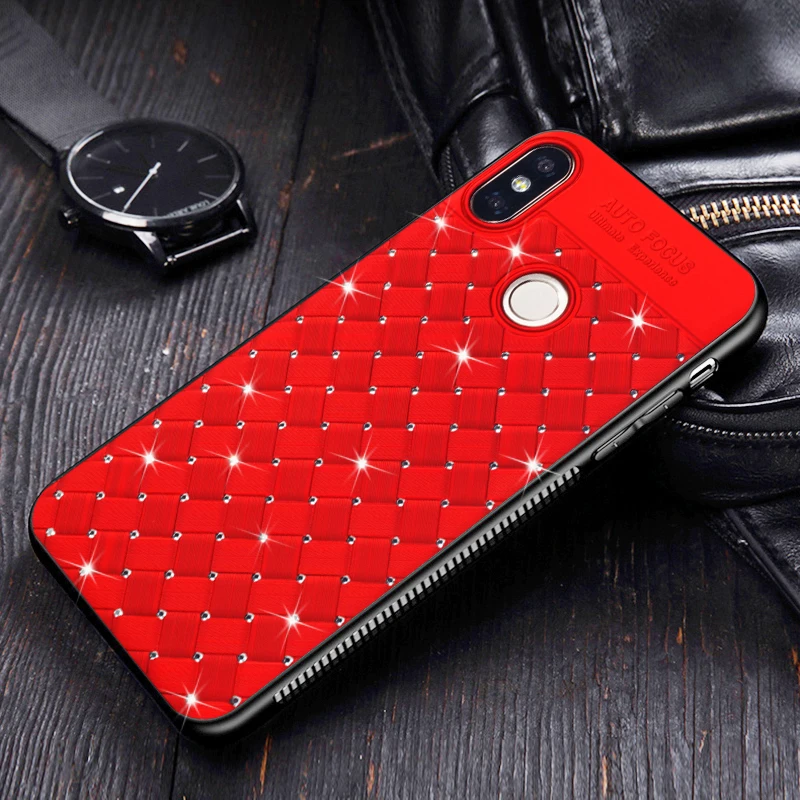 KaiNuEn блестящий чехол с бриллиантами для Xiaomi Xiomi Redmi Note 6 pro Note6 на силиконовый