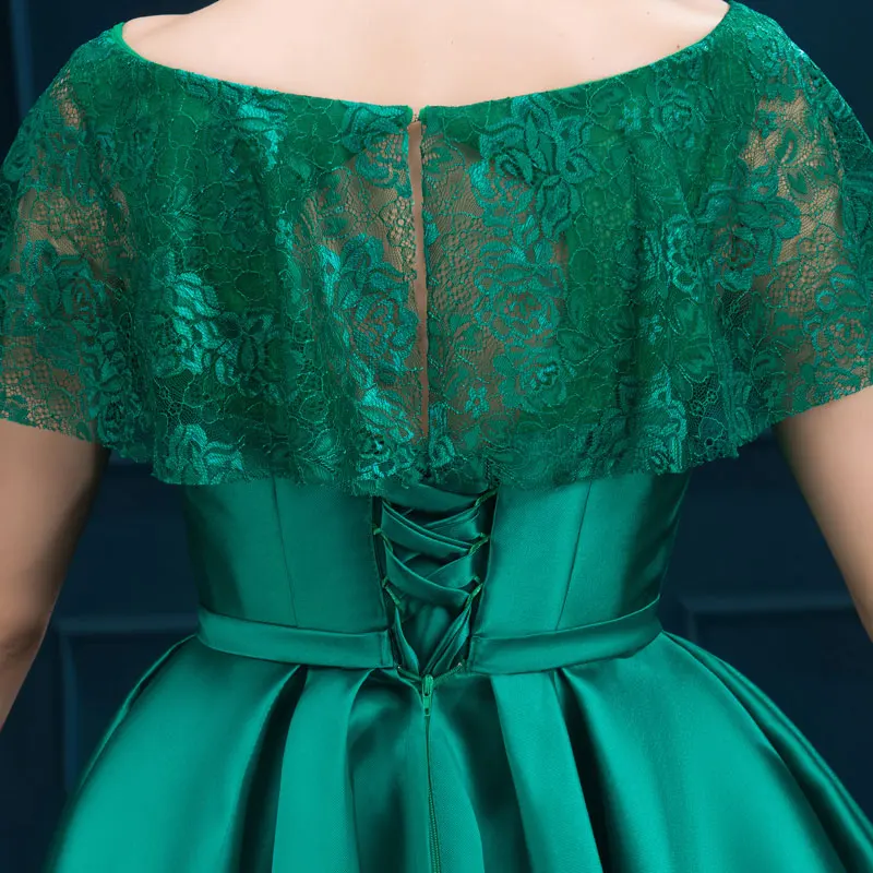 FADISTEE Новое поступление элегантное для вечеринки, для выпускного платье vestido de noiva; кружевные вечерние платья вечернее платье со складками Мини Короткое платье; большие размеры