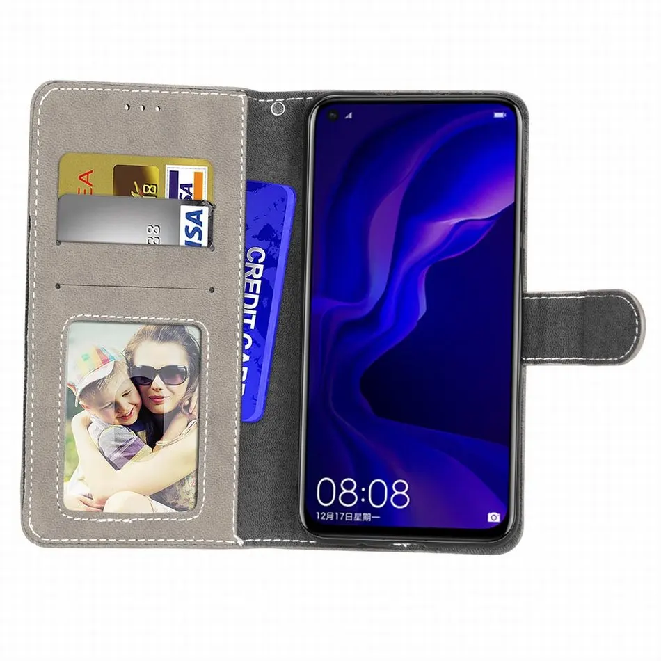 Бумажник с застежкой-молнией чехол для телефона чехол samsung Galaxy S10 S10E J7 J6 J4 Plus A7 A10 A20E A20 A30 A40 A50 A60 A70 A80 A90 E27H