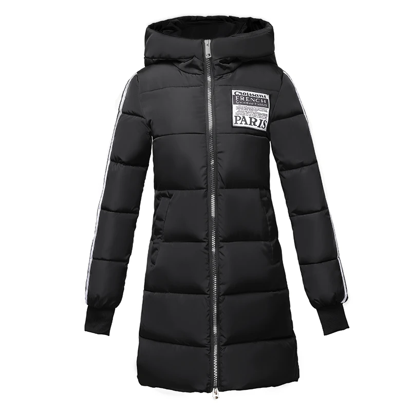 

2019 Fashion Cotton-padded Jacket Hooded Warm Winter Jacket Women Parkas for girl