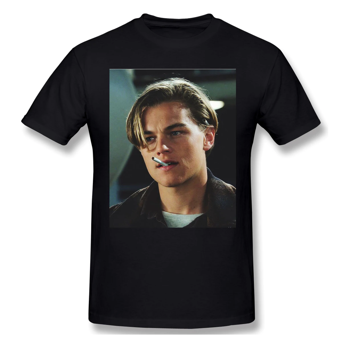 男性服タイタニックバレンタインロマンチックなフィルムtシャツレオナルド ディカプリオ古典的なファッション半袖 Tシャツ Aliexpress