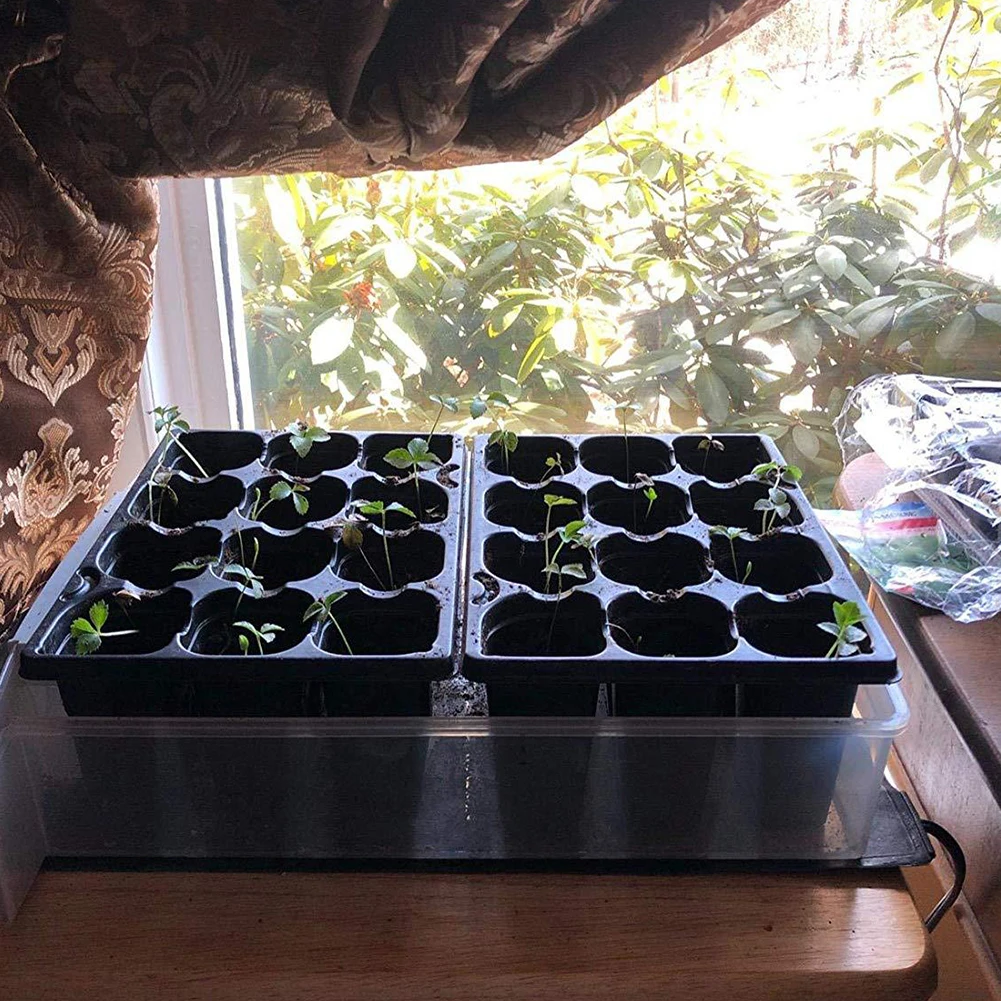 US/EU Seedling Heat Mat Plant Seed Germination Propagation Clone Starter Pad Vegetable Flower Garden Tools Supplies Greenhouse