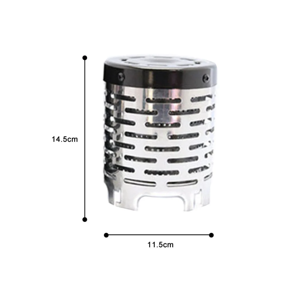 Открытый Кемпинг Рыбалка Охота Портативный тент газовый нагреватель грелка плита крышка из нержавеющей стали нагревательная плита зимний нагреватель