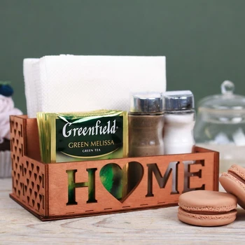 

Organizer for kitchen items "Home"