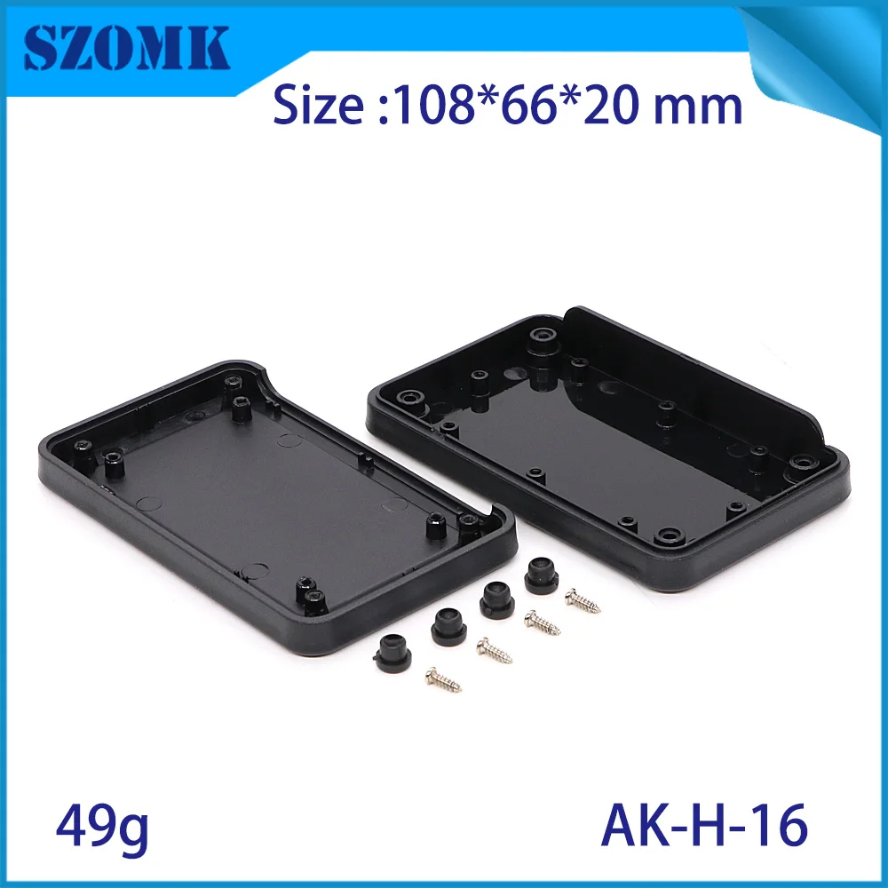 szomk handheld plastic box for electronics instrument housing plastic enclosure for pcb design junction box device project box (7)