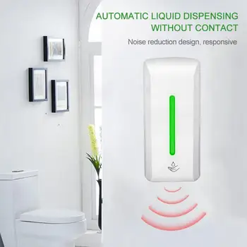 

Touchless Automatic Soap Dispenser Hand Sanitizer Alcohol Disinfection Wall Mounted Sensor Spray Mist For Hospital School Home