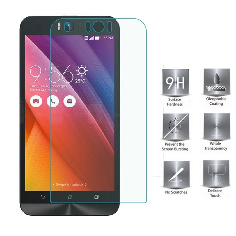 9H 0 26 мм Взрывозащищенная пленка из закаленного стекла для ASUS ZenFone Selfie ZD551KL