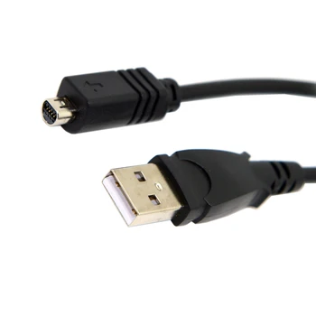 

USB Data Sync Cable for Sony Digital Camcorder Handycam VMC-15FS 10pin to USB Cable for Camera 10pcs/lot