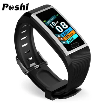 

Smart Watch Fitness Tracker Real-time Heart Rate Measurement Multi-sports Mode IP67 Waterproof POSHI Brand Smart Band Women Men
