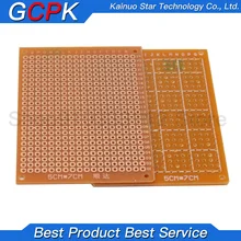 Circuit imprimé de matrice d'expérimentation universelle, 2 pièces, 5x7cm, 7x9CM, 9x15CM, en cuivre, pcb de marque igmopnrq