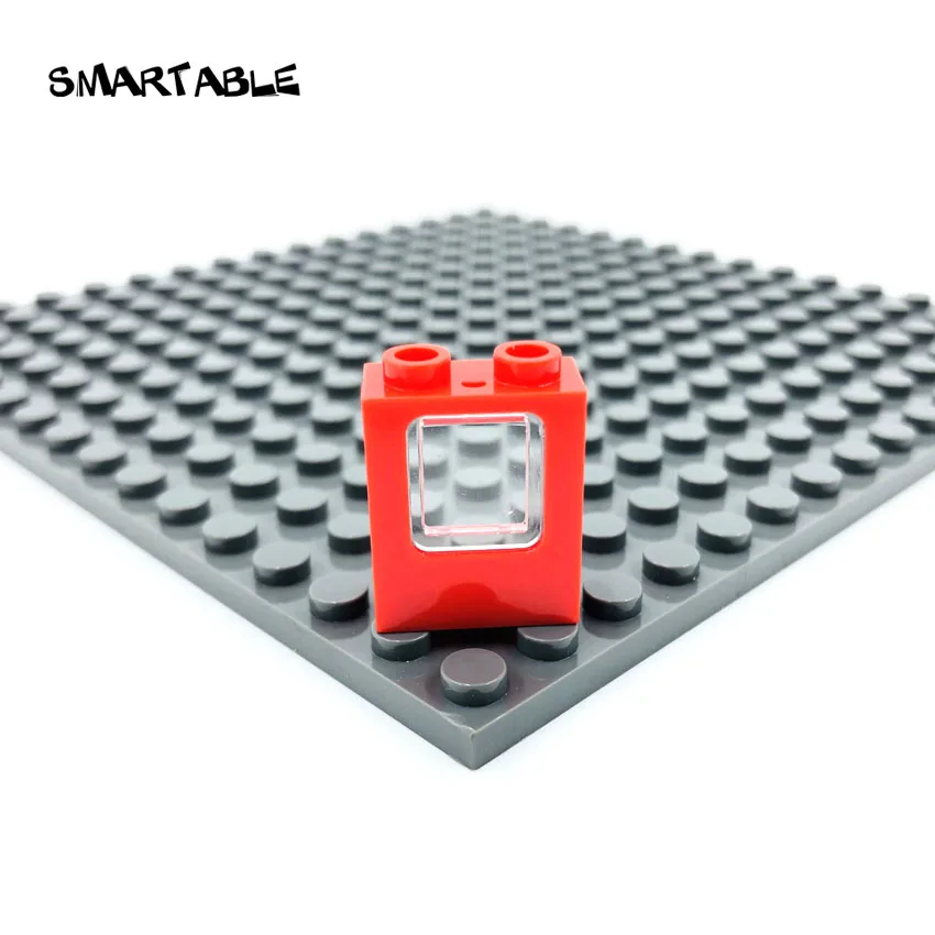 Умная оконная рама 1x2x2 со стеклянными элементами MOC, строительные блоки, игрушки для детей, совместимы со всеми брендами 4862+ 60032 город, 40 шт./лот