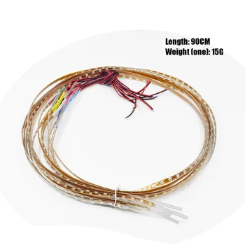 

2PCS DC 12V 30cm 45cm 60cm 90cm DRL Flexible LED Tube Strip Daytime Running Lights with Turn Signal