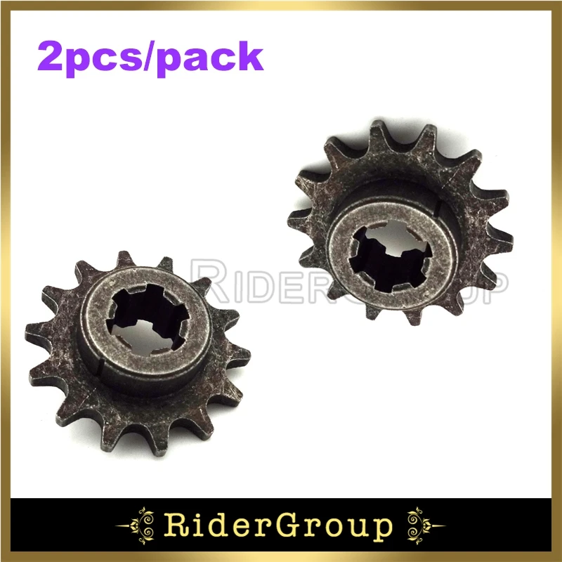 CATENA MINI QUAD MINIMOTO DIRT POCKET PIT BIKE 49CC 2 TEMPI PER PIGNONE 6 DENTI
