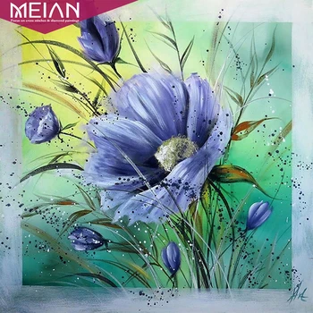 

new arrival Diamond Mosaic Flower Diamond Painting 5d DIY Painting With Diamonds Embroidery Full Round Rhinestone home decor