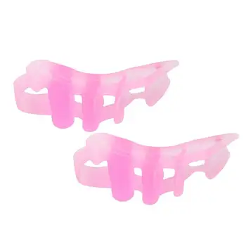 

1 pair Toe Separator Hallux Valgus Orthotics Thumb Overlapping Toe Spreader Tool Hammer Bunion Care Toe Foot care E6F3