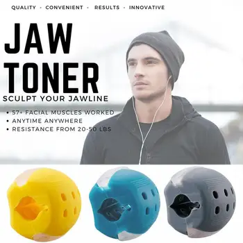 

Jaw training device muscle training ball Chewing device Face and neck exercise ball Strength Trainer Expander Equipment