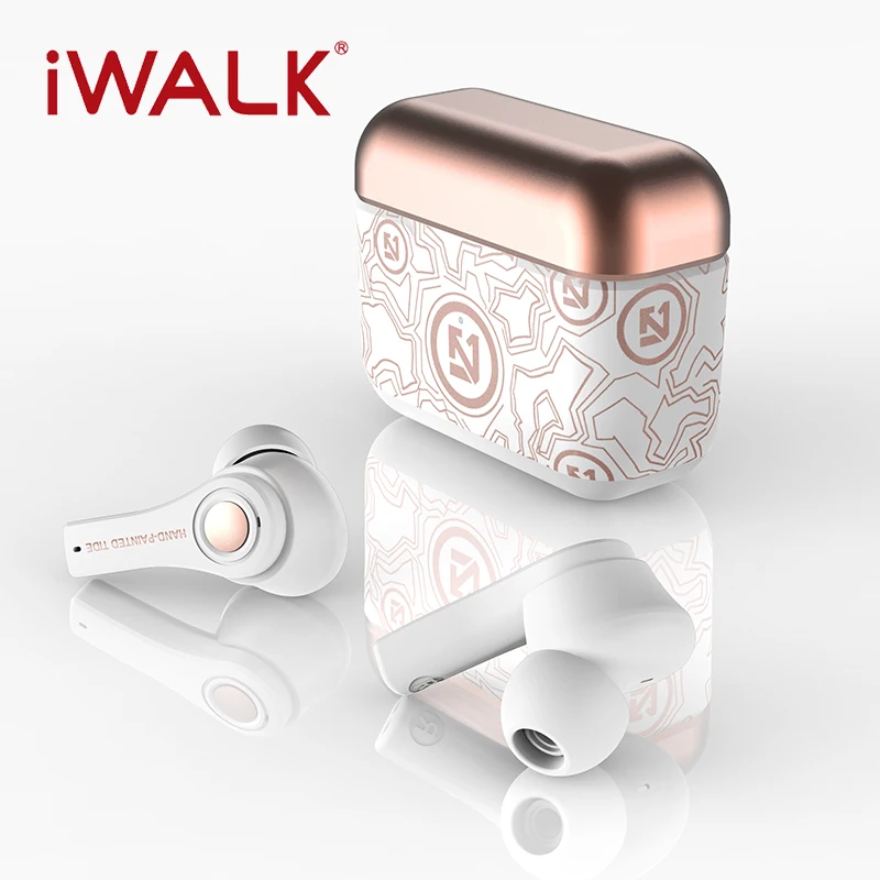 IWALK TWS Wireless Earphones 20 Hours Charging Case Bluetooth 5 0 Earphone 2020 NEW Microphones Sports Waterproof headset