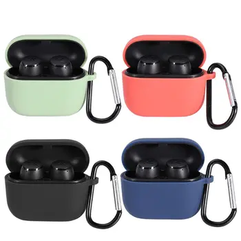 

Solid Color Soft Silicone Case Full Protective Cover for Xemal X3 Wireless Bluetooth Earphones Charging Box