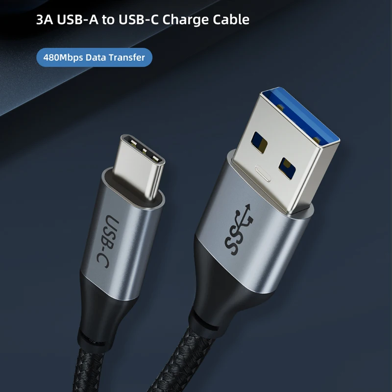 Кабель CABLETIME USB C для Samsung S20 S10 Xiaomi 3A кабель быстрой зарядки и передачи данных Redmi note