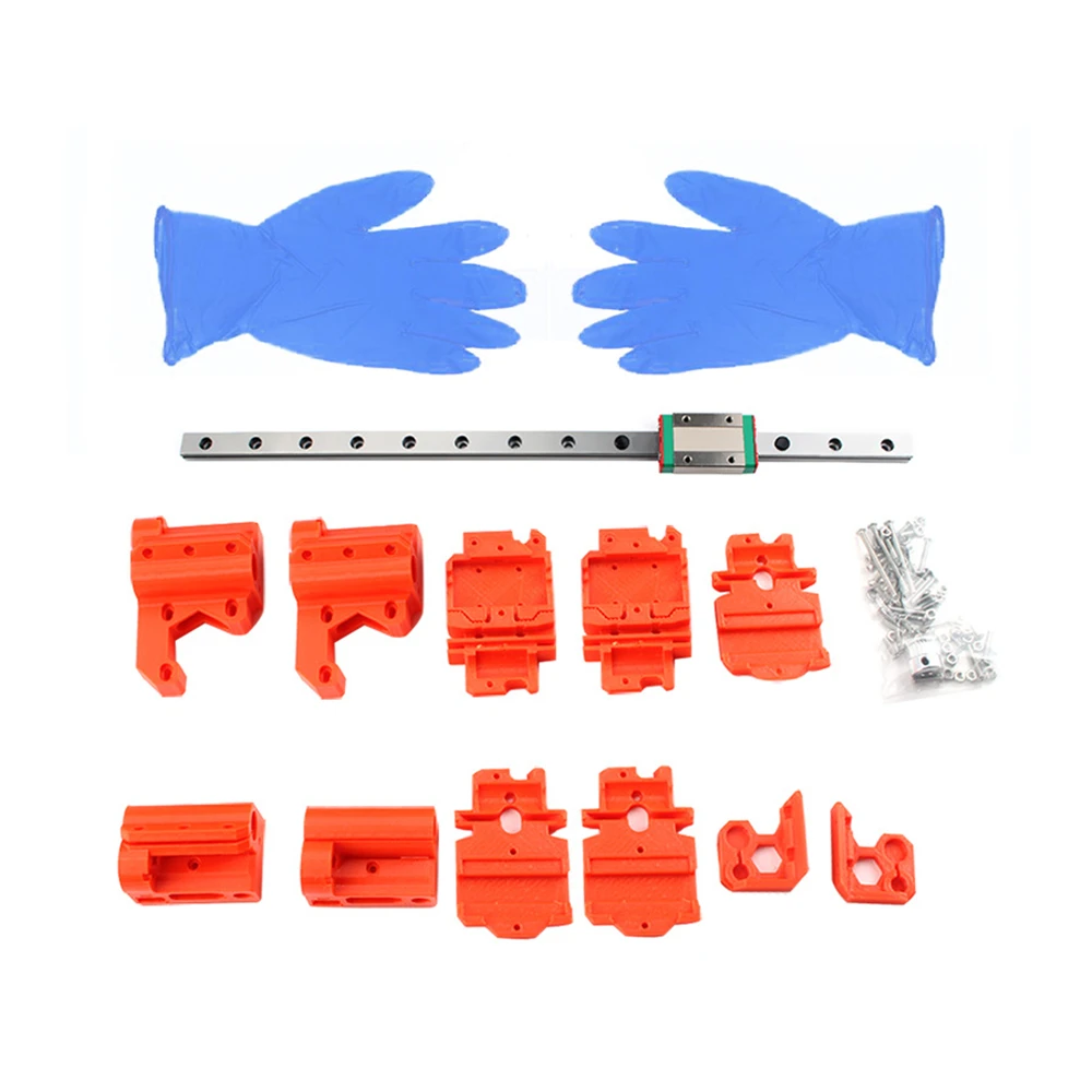 

For Prusa MK3 MK3S X-Axis MGN12H Linear Rail Guide Upgrade kit For Prusa i3 MK3 linear rail mod