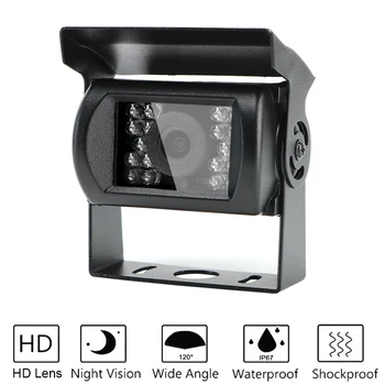 

Auto Accessories HD Monitor Support Bus LED Rear View Camera for Truck Trailer Park Reversing Camera Car IR Night Vision Camera