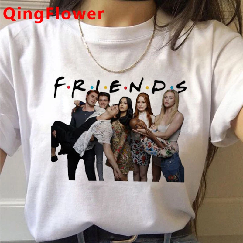 Riverdale Southside Serpents Harajuku T Shirt Women Ullzang Snake Print Summer T-shirt Funny Cartoon Tshirt 90s Top Tees Female
