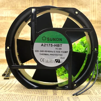 Для SUNON A2175 HBT TC.GN 17 см 172*172*51 мм AC220V конденсаторный осевой вентилятор потока