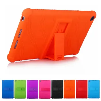 

For HUAWEI MediaPad M5 lite Drop Resistance Falling Stand Soft Silicone Case for Huawei Honor 5 8.0 Tablet Protective Cases