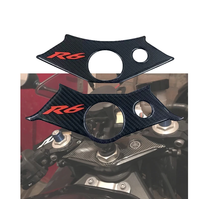 pad réservoir moto Pour Yamaha YZF R1 R3 R15 R6 600 R125 1000 3D Look Carbone Moto Réservoir Pad Protecteur Décalcomanie Autocollants Étui