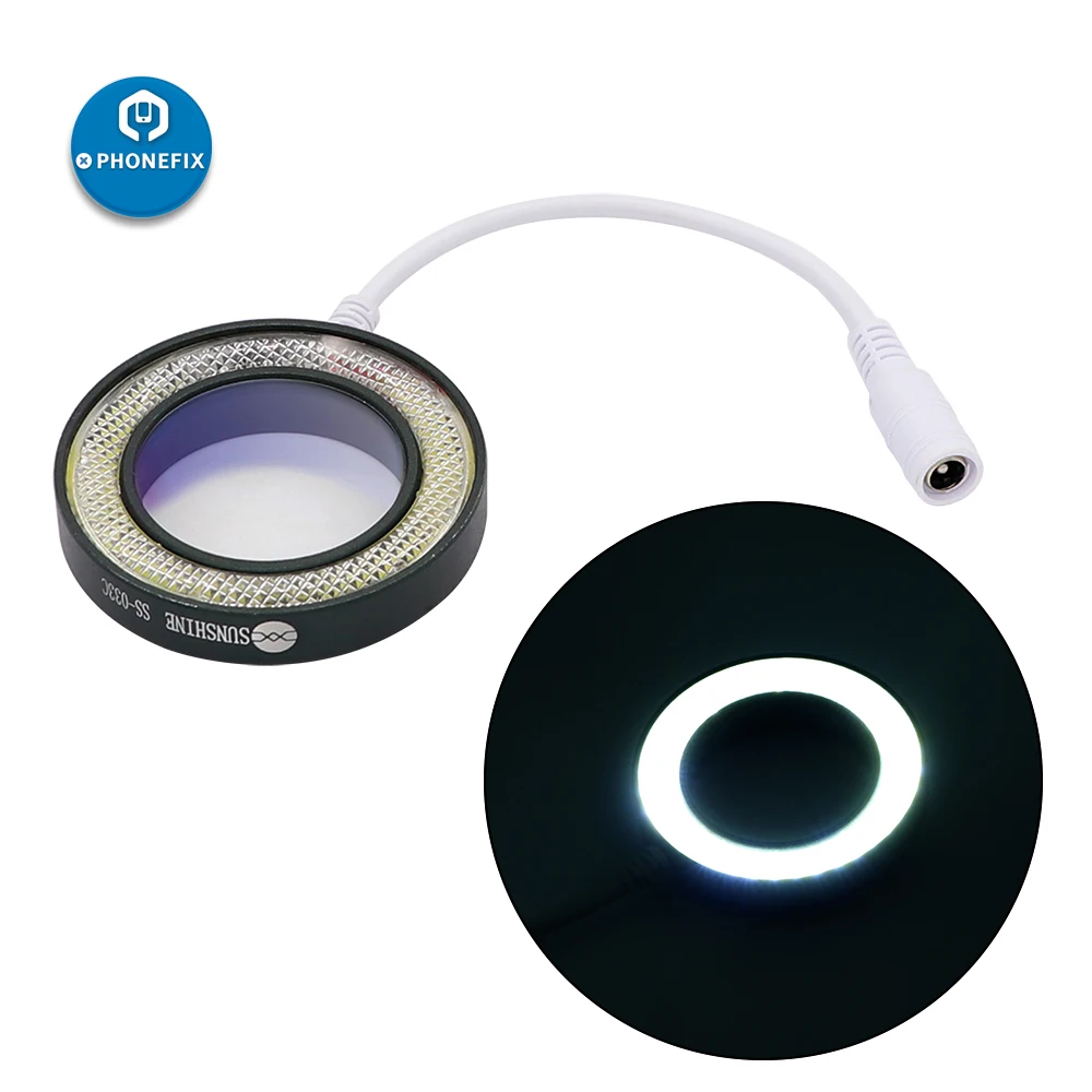 SS 033C светильник микроскопа источник 2 в 1 USB Регулируемая яркость светодиодный